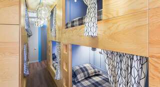 Гостиница InDaHouse Hostel Красноярск Спальное место на двухъярусной кровати в общем номере для мужчин-20