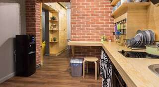 Гостиница InDaHouse Hostel Красноярск Спальное место на двухъярусной кровати в общем номере для мужчин-12