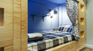 Гостиница InDaHouse Hostel Красноярск Спальное место на двухъярусной кровати в общем номере для мужчин-18