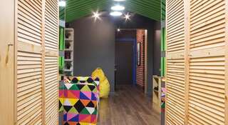 Гостиница InDaHouse Hostel Красноярск Спальное место на двухъярусной кровати в общем номере для мужчин и женщин-19